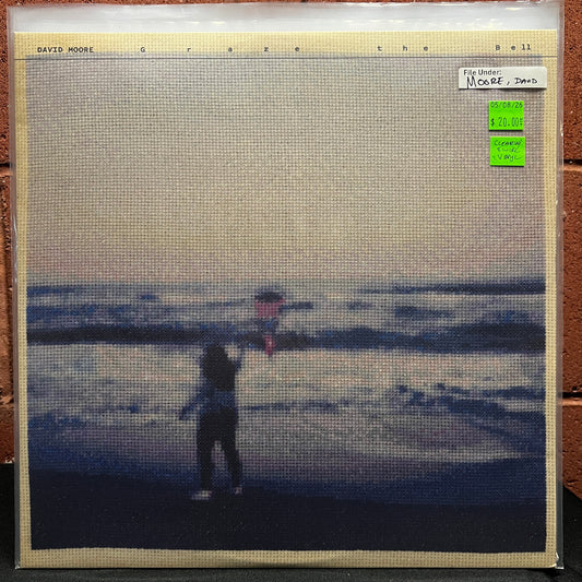Used Vinyl: David Moore "Graze the Bell" LP (Clear with blue swirl vinyl)