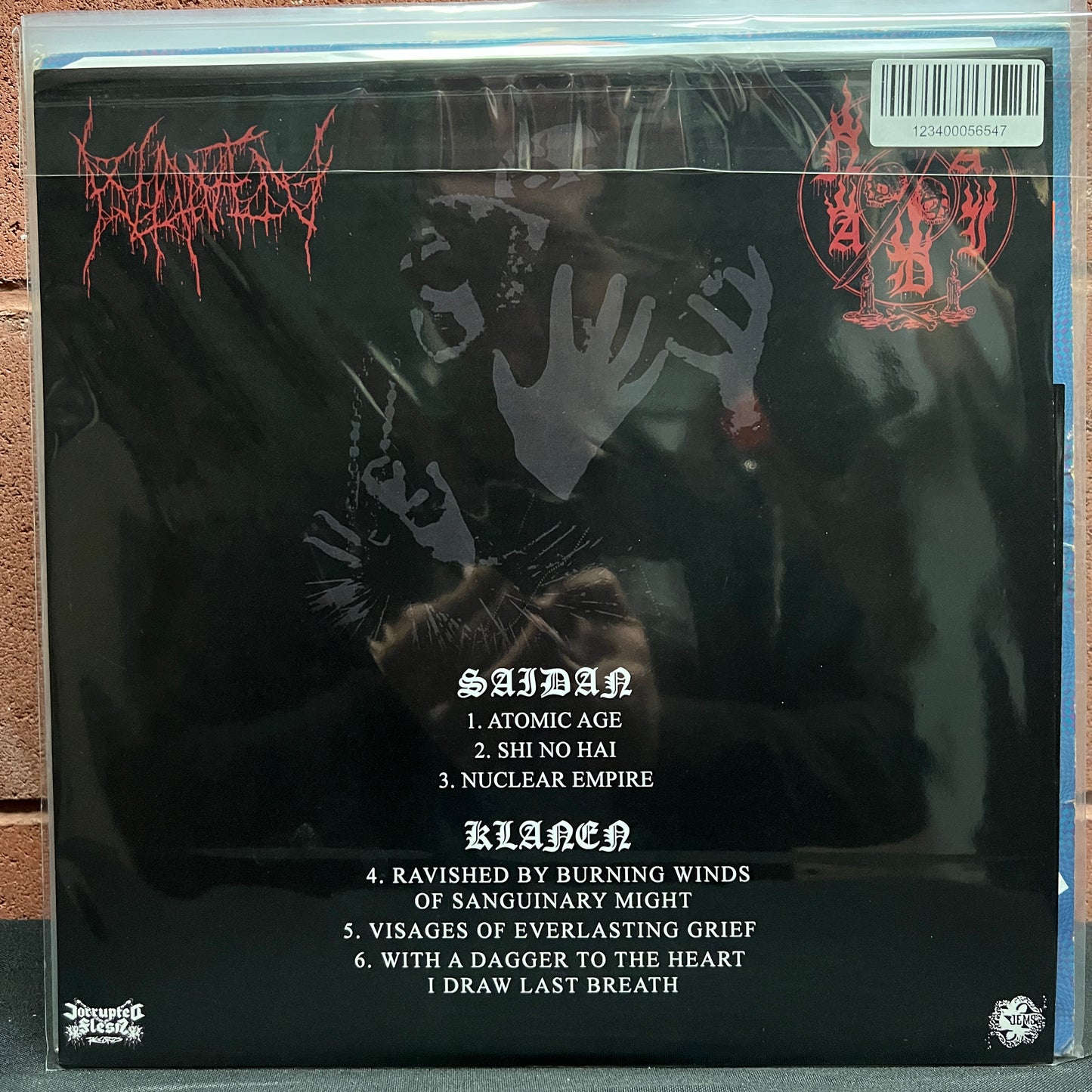 Used Vinyl: Saidan / Klanen "Split" LP