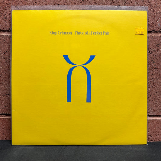 Used Vinyl:  King Crimson ”Three Of A Perfect Pair” LP