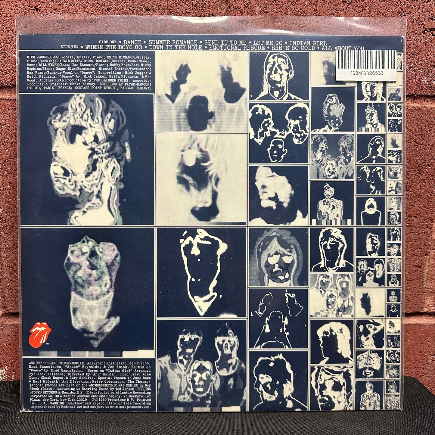 Used Vinyl:  The Rolling Stones ”Emotional Rescue” LP