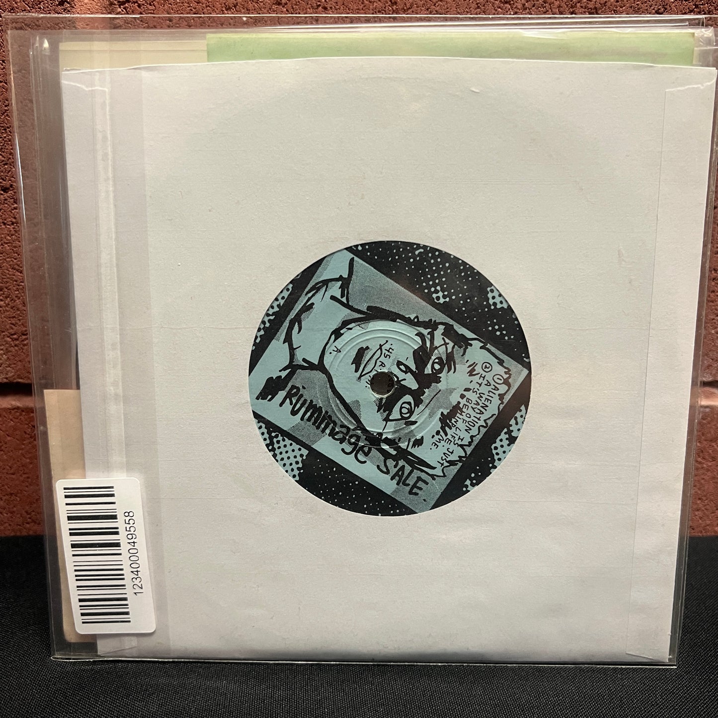 Used Vinyl: Rummage Sale "Alienation Is Just A Way Of Life" 7" (Clear vinyl)