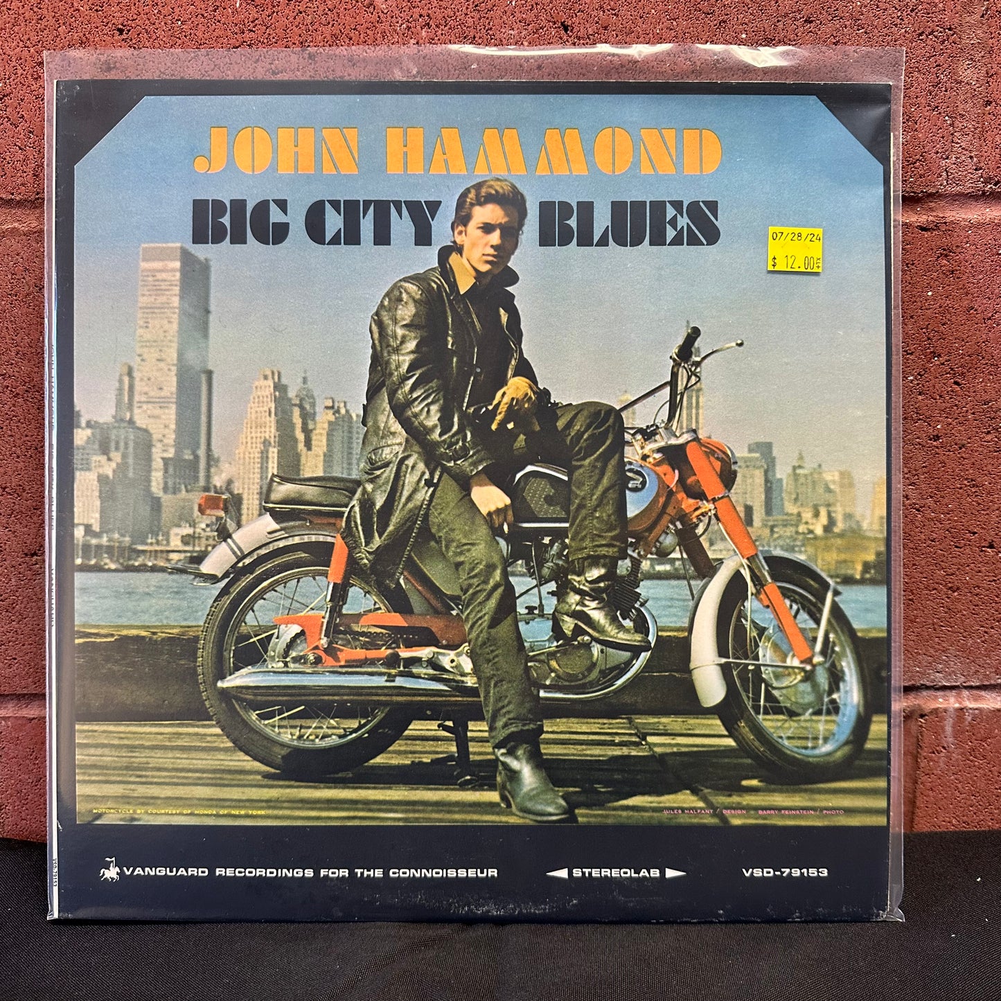 Used Vinyl:  John Paul Hammond ”Big City Blues” LP