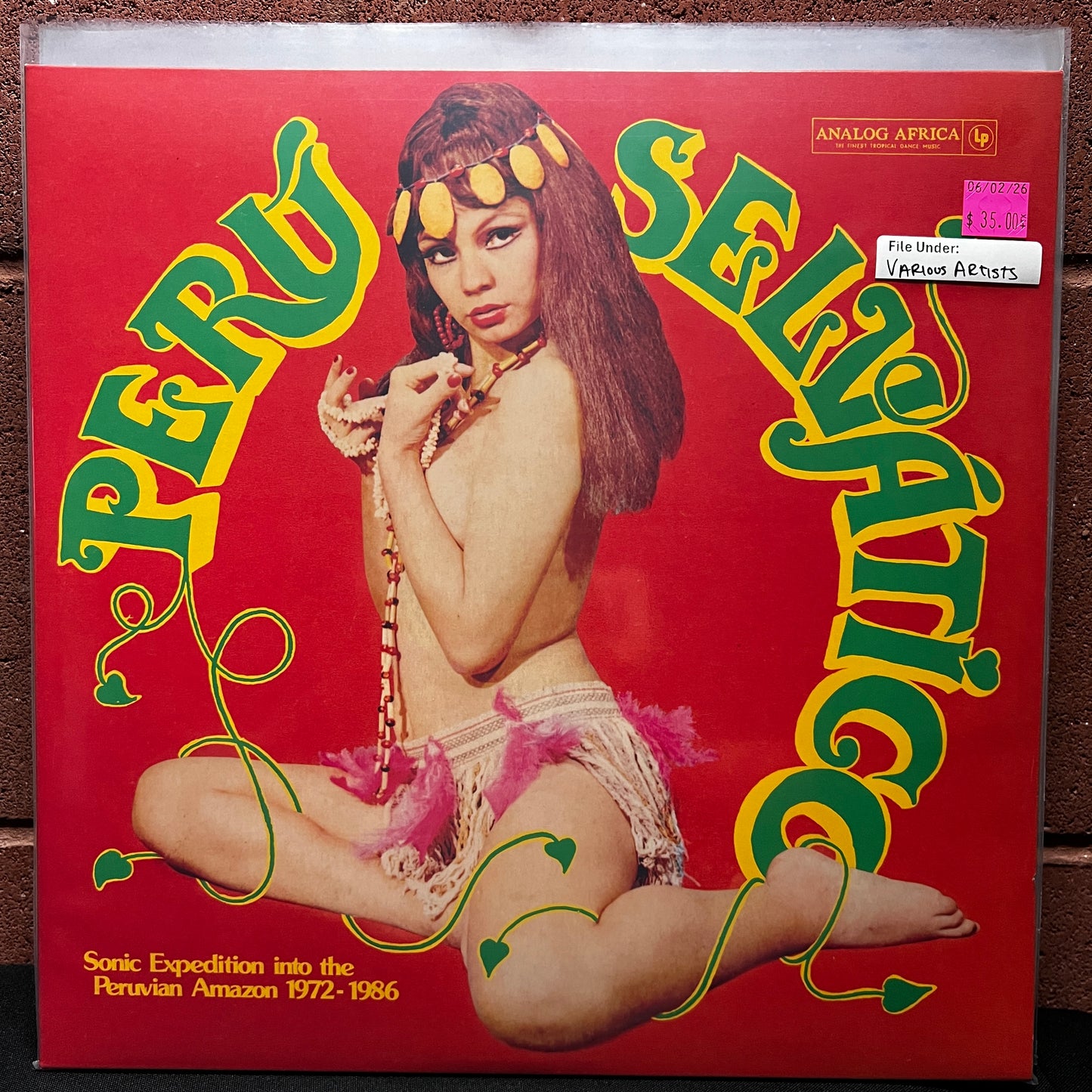 Used Vinyl: Various Artists "Perú Selvático - Sonic Expedition Into The Peruvian Amazon 1972-1986" 2xLP