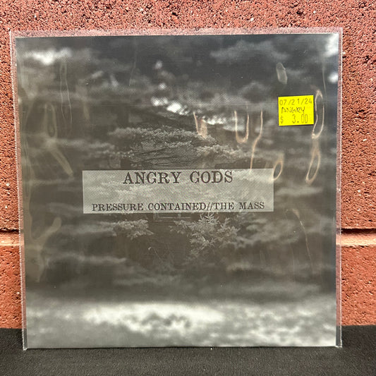 Used Vinyl:  Angry Gods ”Pressure Contained//The Mass” 7"