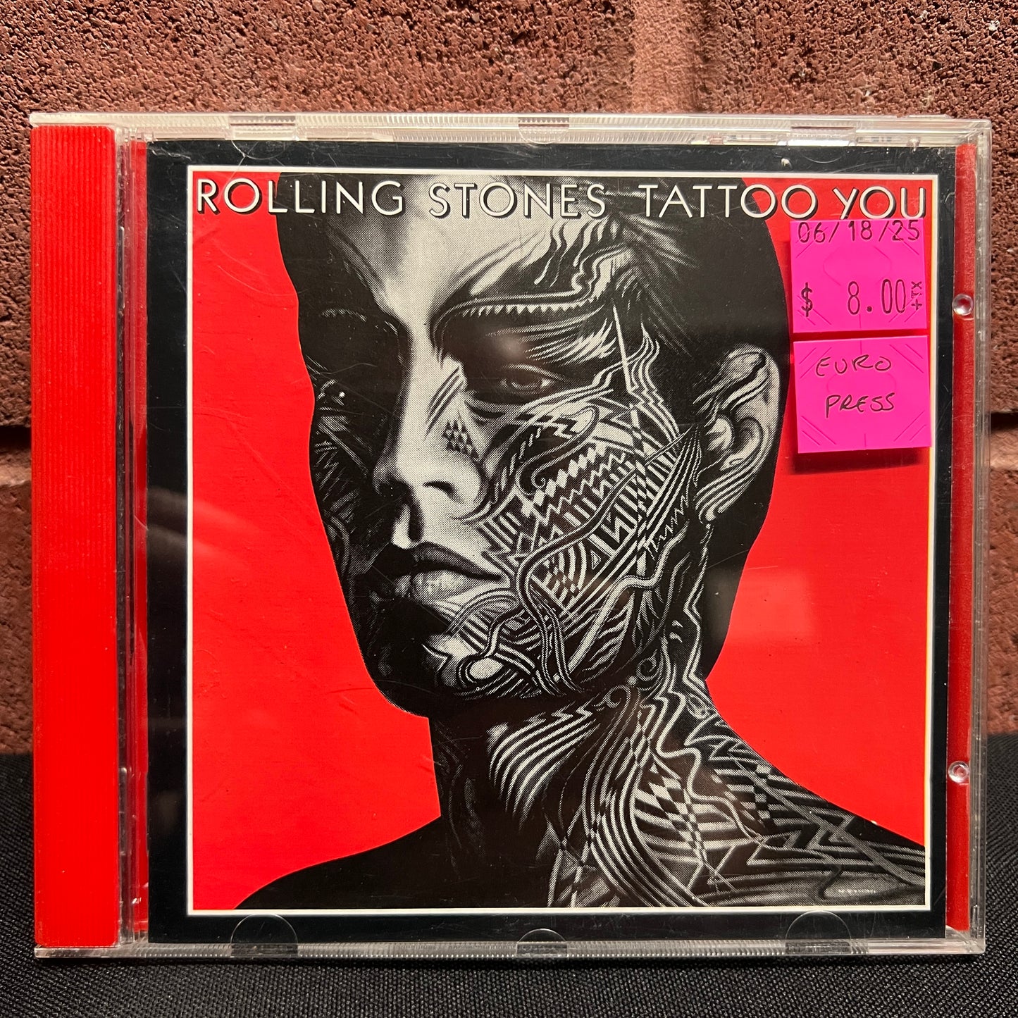 Used CD: Rolling Stones "Tattoo You" CD (Euro press)