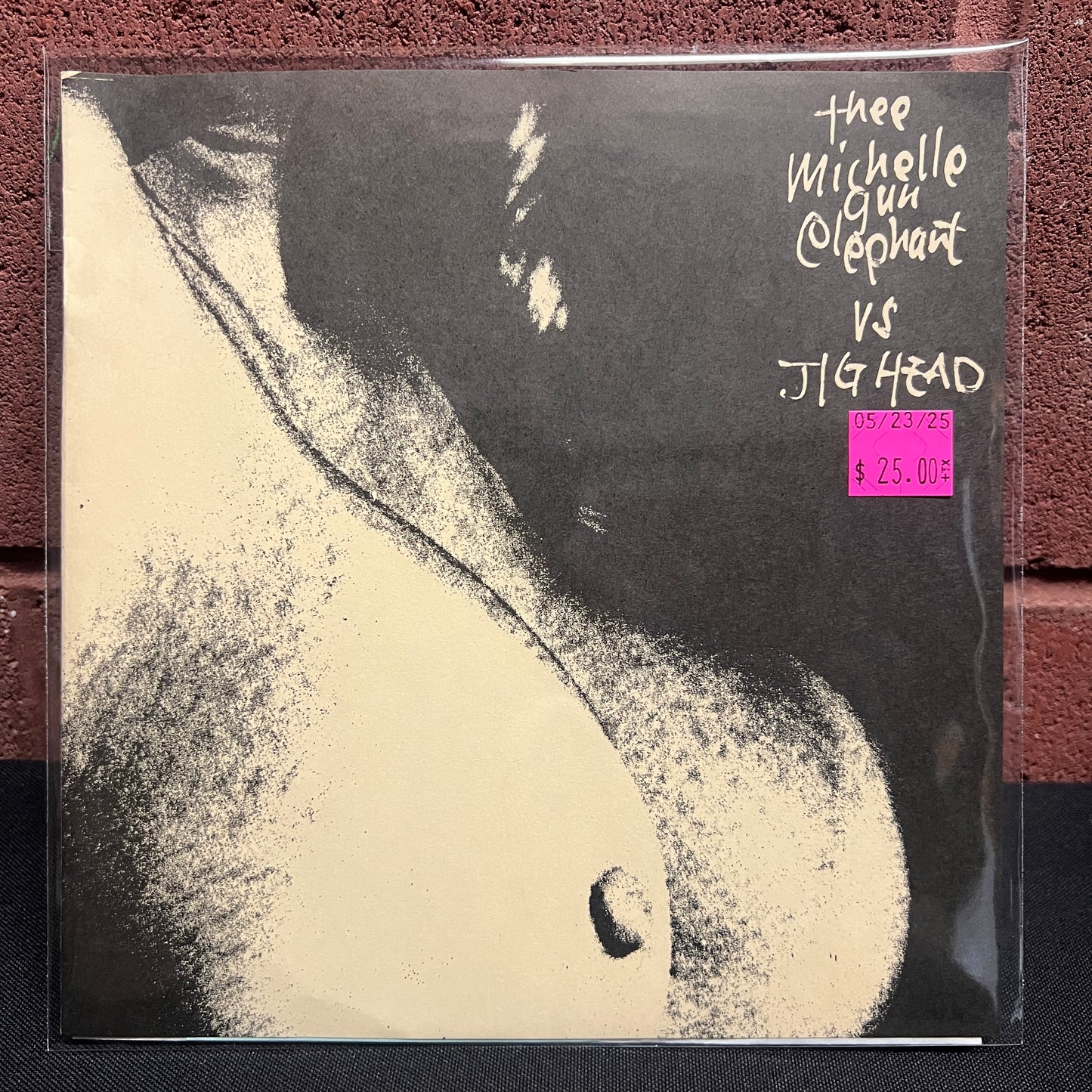 Used Vinyl: Thee Michelle Gun Elephant / Jighead "vs" 7" (Japanese Press)