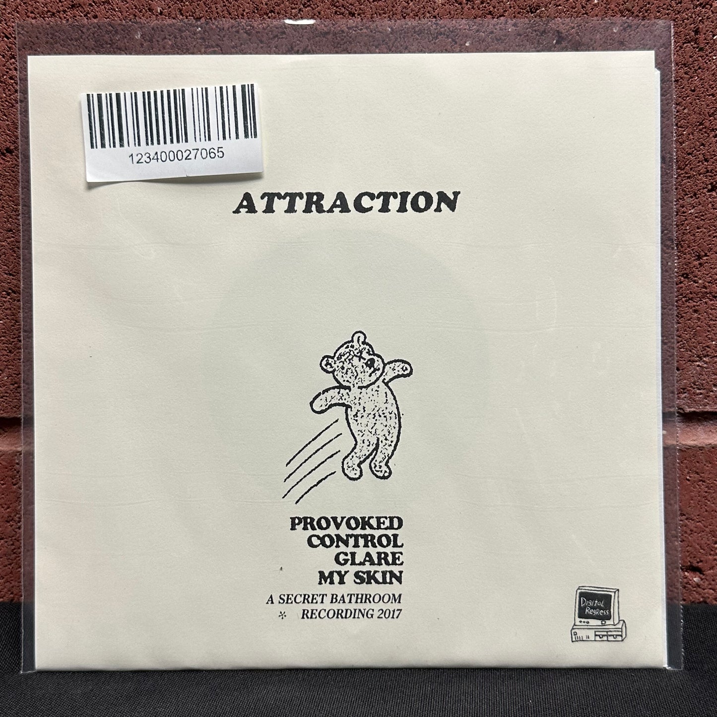 Used Vinyl:  RUT ”Attraction” 7" (Clear vinyl)