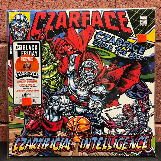 Used Vinyl: Czarface "Czartificial Intelligence (Stole The Ball Edition)" LP (Sealed, Orange vinyl)