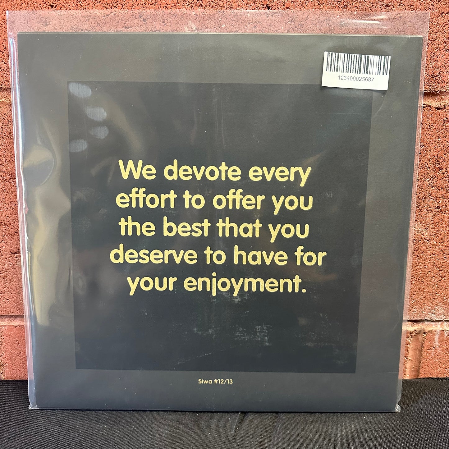 Used Vinyl:  Nmperign ”We Devote Every Effort To Offer You The Best That You Deserve To Have For Your Enjoyment” 2xLP