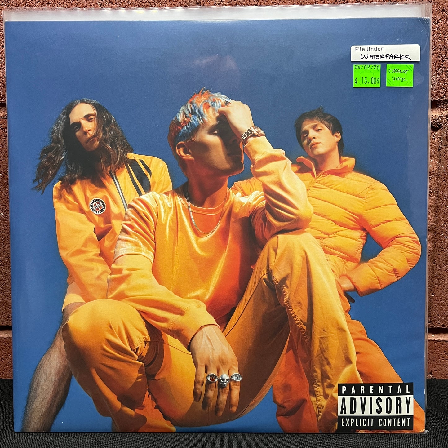 Used Vinyl: Waterparks "Greatest Hits" 2xLP (Orange vinyl)