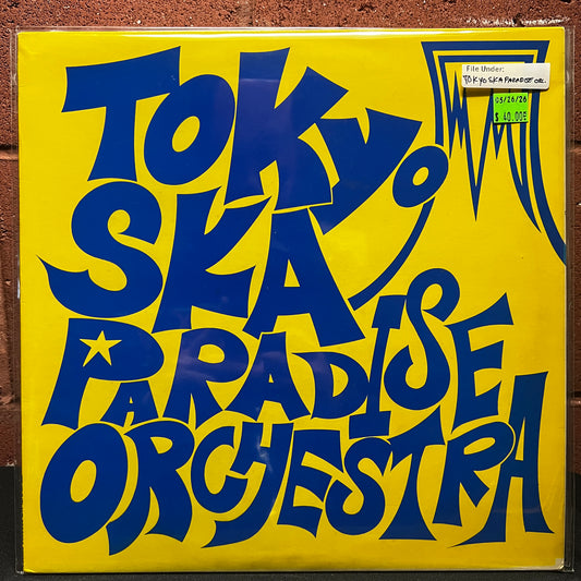 Used Vinyl: Tokyo Ska Paradise Orchestra "S/T" LP (1989 Japanese Blue Font Cover)