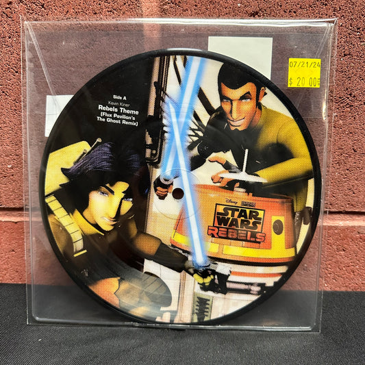 Used Vinyl:  Kevin Kiner ”Star Wars Rebels Theme” 7" (Picture disc)