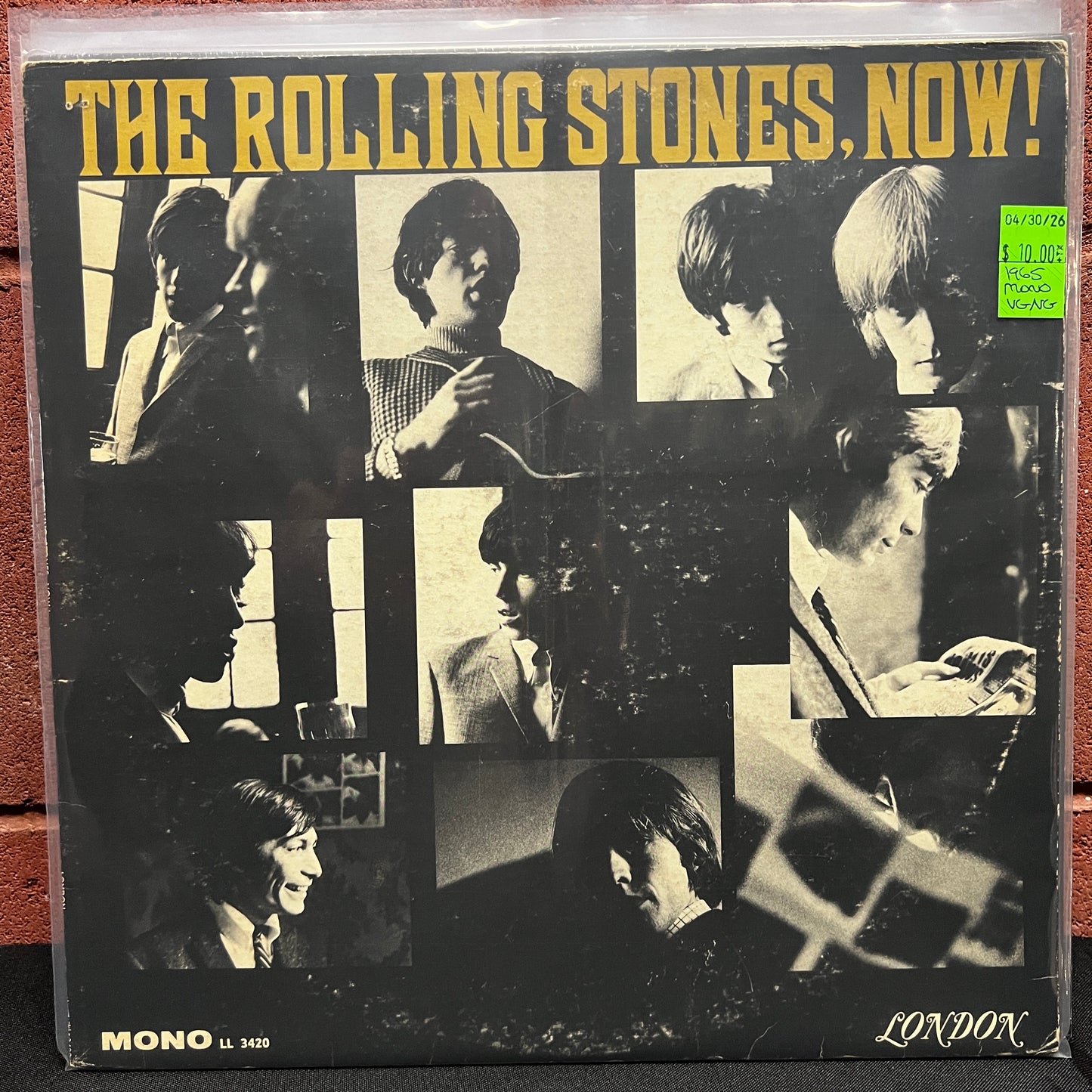 Used Vinyl: The Rolling Stones "The Rolling Stones, Now!" LP (1965 Mono Press)