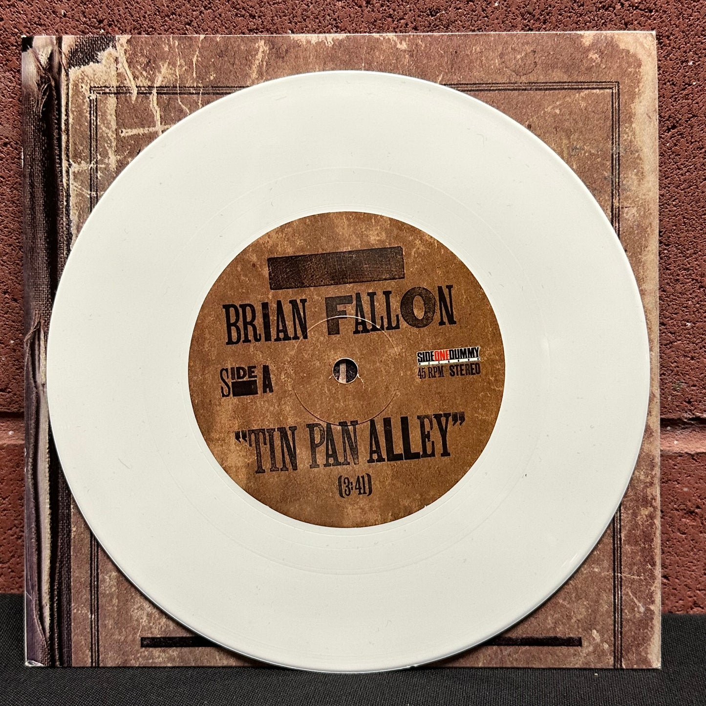 Used Vinyl:  Chuck Ragan & Brian Fallon ”Gospel Songs” 7" (White vinyl)