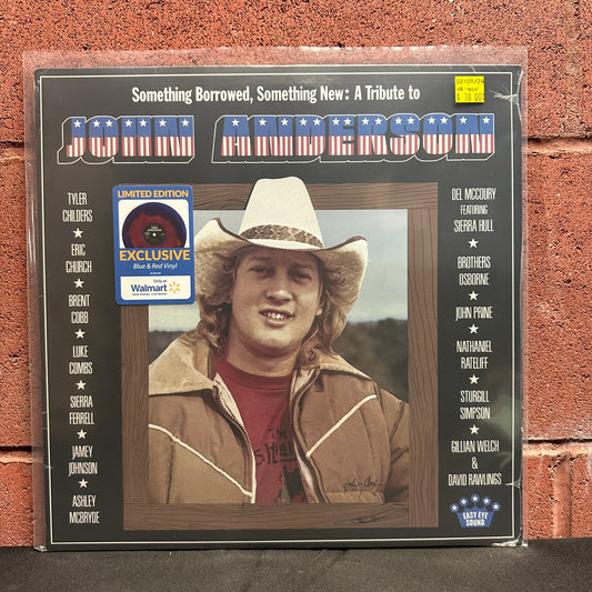 Used Vinyl:  Various ”Something Borrowed, Something New: A Tribute To John Anderson” LP (Blue and red vinyl)