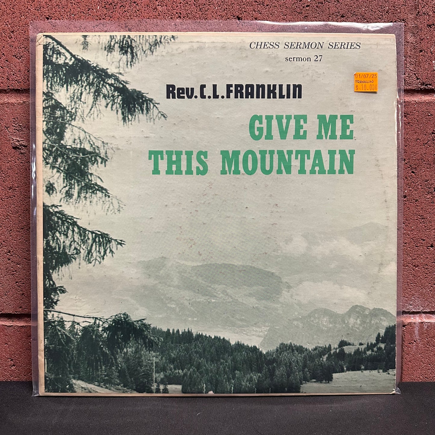 Used Vinyl: Rev. C.L. Franklin "Give Me This Mountain" LP
