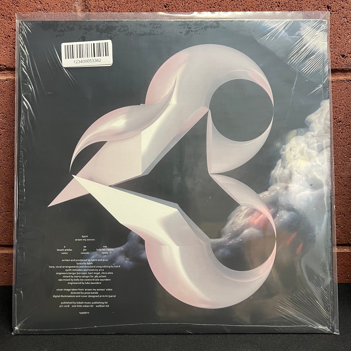 Used Vinyl: Bjork "Arisen My Senses" 12" Single (Slug Genital Colored vinyl)