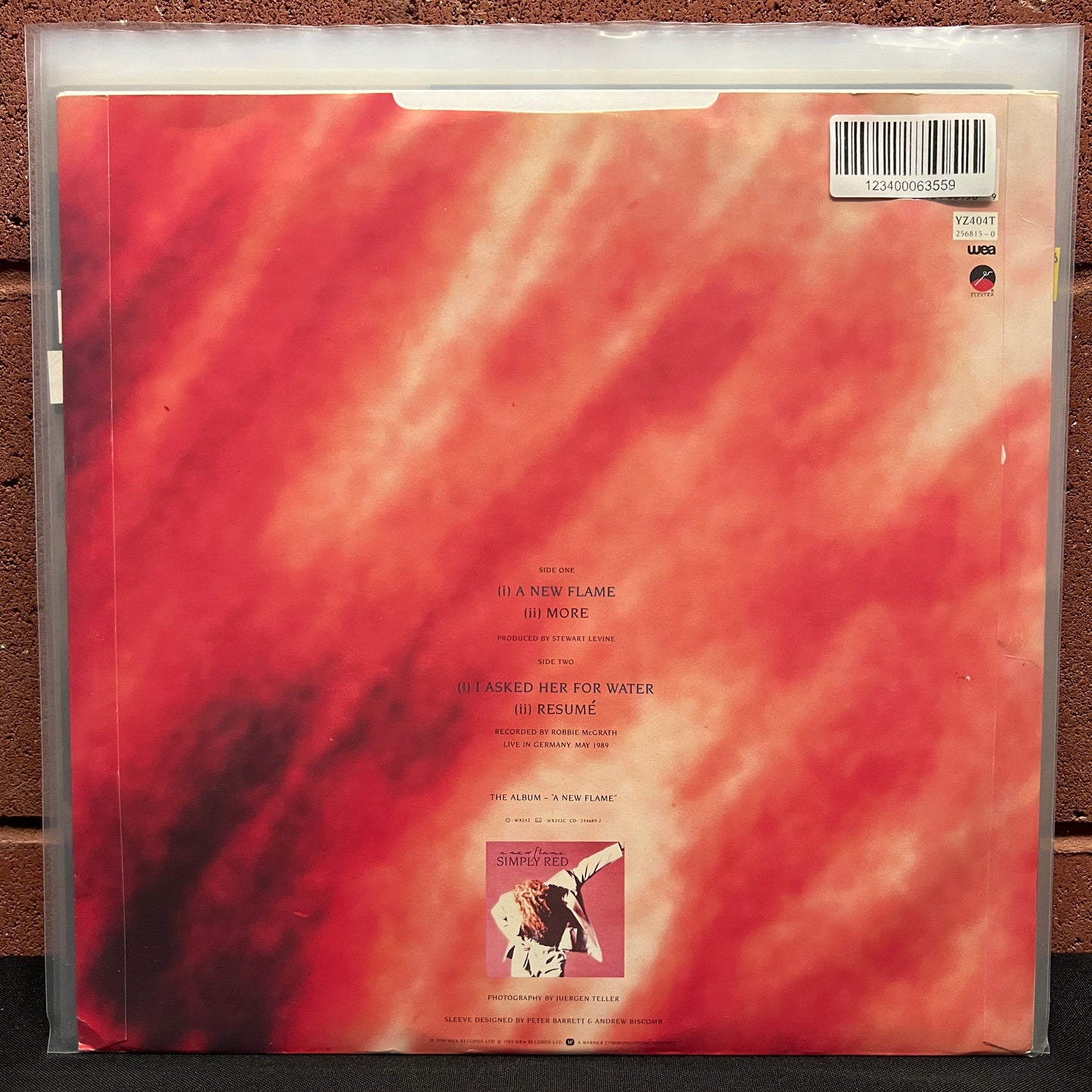 Used Vinyl: Simply Red ‎"A New Flame" 12" (1989 UK Press)