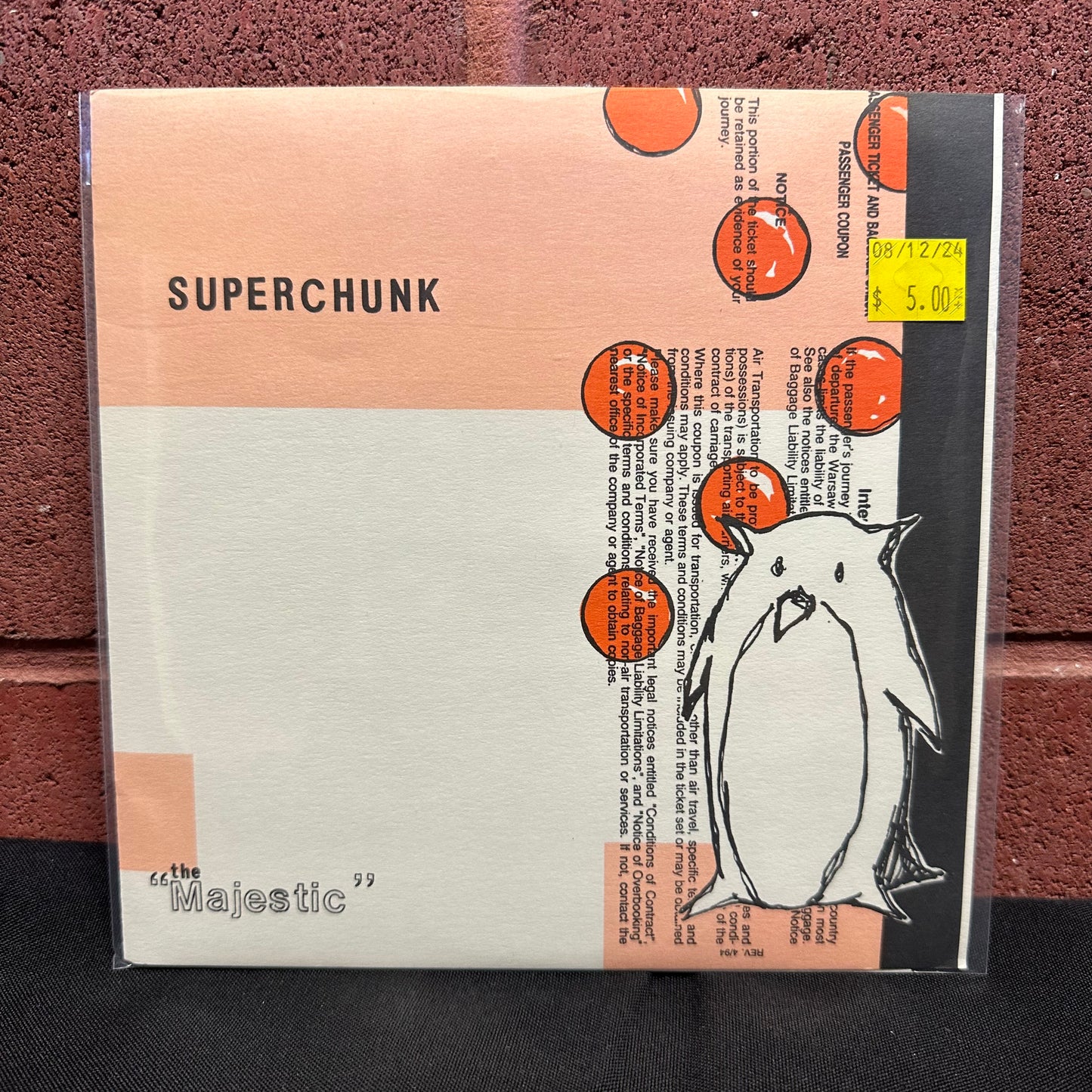 Used Vinyl:  Superchunk ”The Majestic” 7"