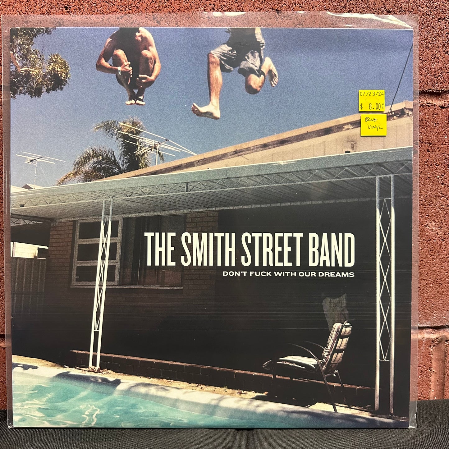 Used Vinyl:  The Smith Street Band ”Don't Fuck With Our Dreams” 12" (Blue/Gray Marbled Vinyl)