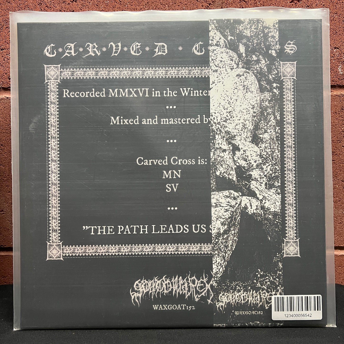 Used Vinyl: Carved Cross "S/T" LP (Brown Vinyl)