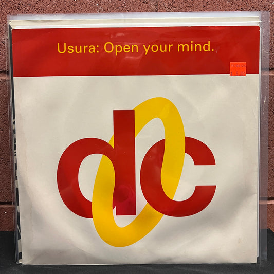Used Vinyl: Usura "Open Your Mind" 12" Single (1993 UK pressing)