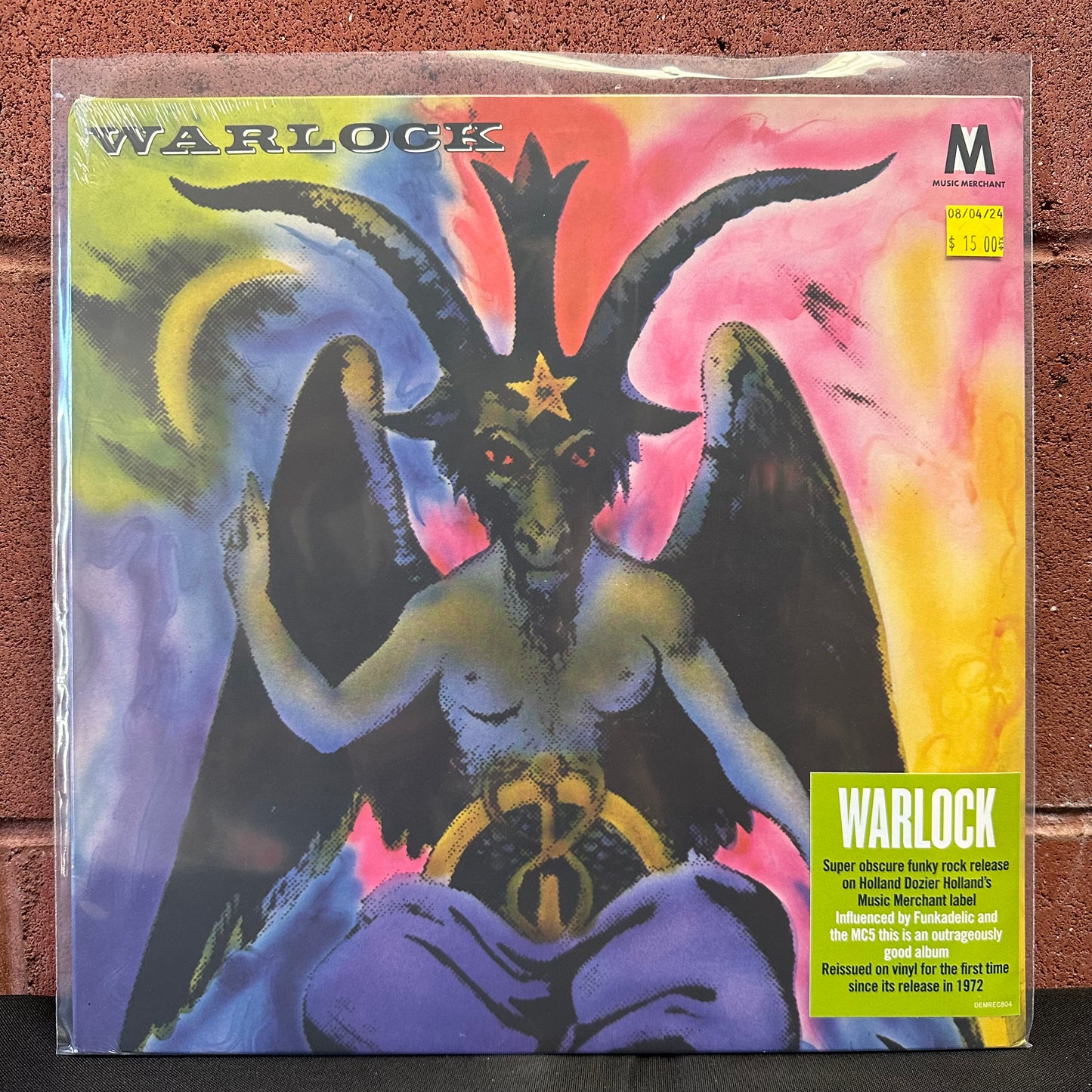 Used Vinyl:  Warlock ”Warlock” LP