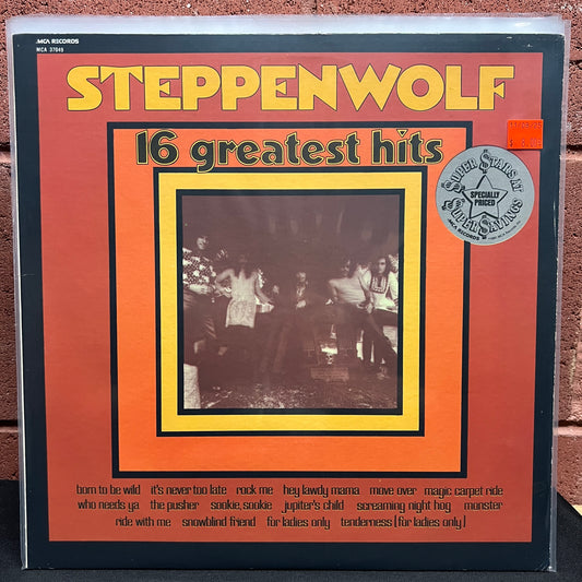 Used Vinyl: Steppenwolf "16 Greatest Hits" LP (1981 Press)