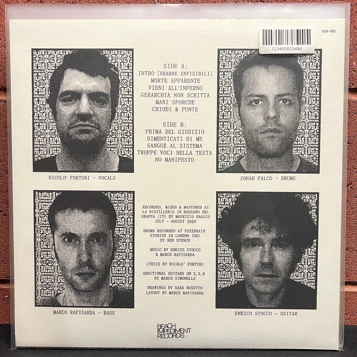 Used Vinyl: Psico Galera "Le Stanze Della Mente" LP