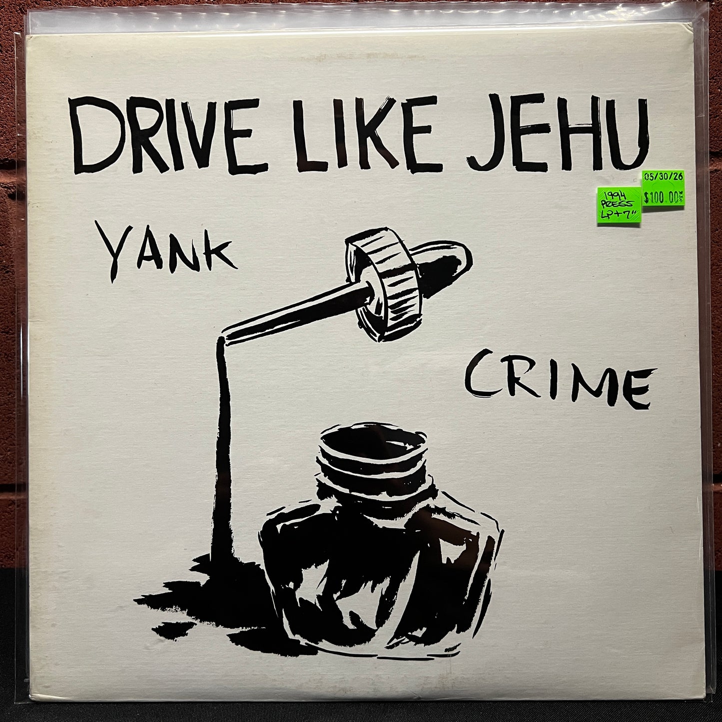 Used Vinyl: Drive Like Jehu "Yank Crime" LP+7" (1994 Press)