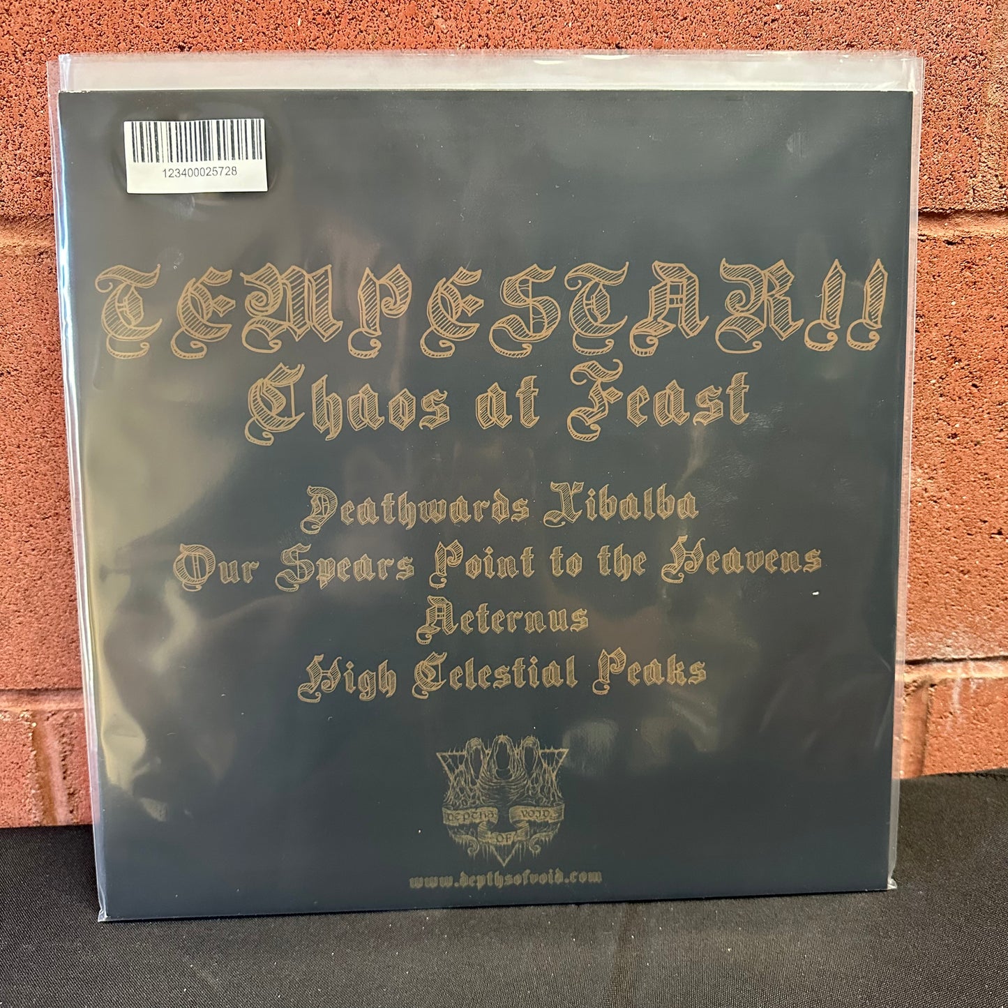 Used Vinyl:  Tempestarii ”Chaos At Feast” LP (Blue vinyl)