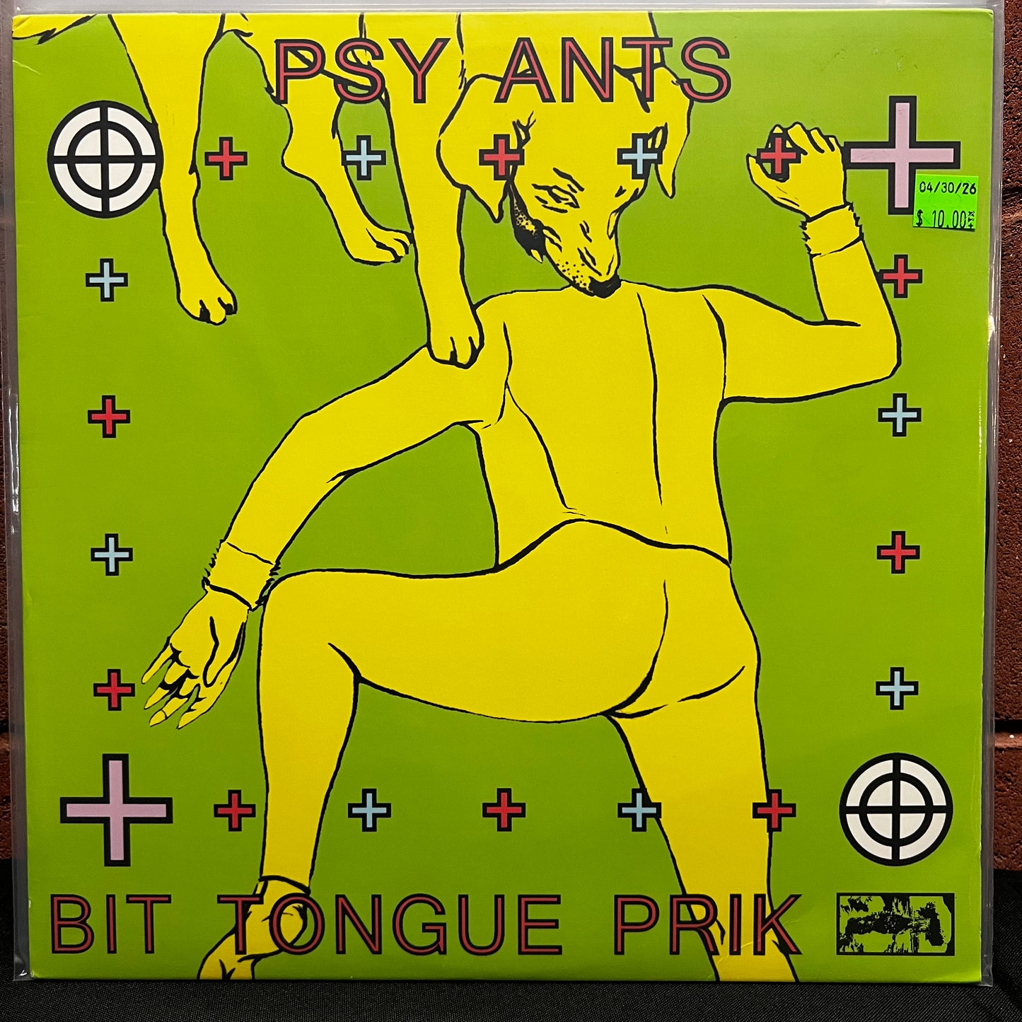 Used Vinyl: Psy Ants "Bit Tongue Prik" LP (2012 Aussie Press)