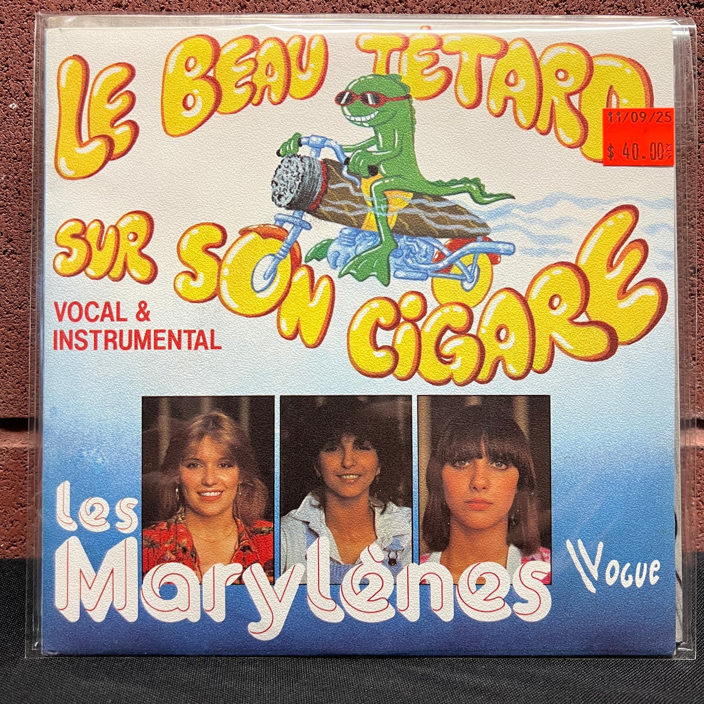Used Vinyl: Les Marylènes ‎"Le Beau Tétard Sur Son Cigare" 7" (1978 French Press)