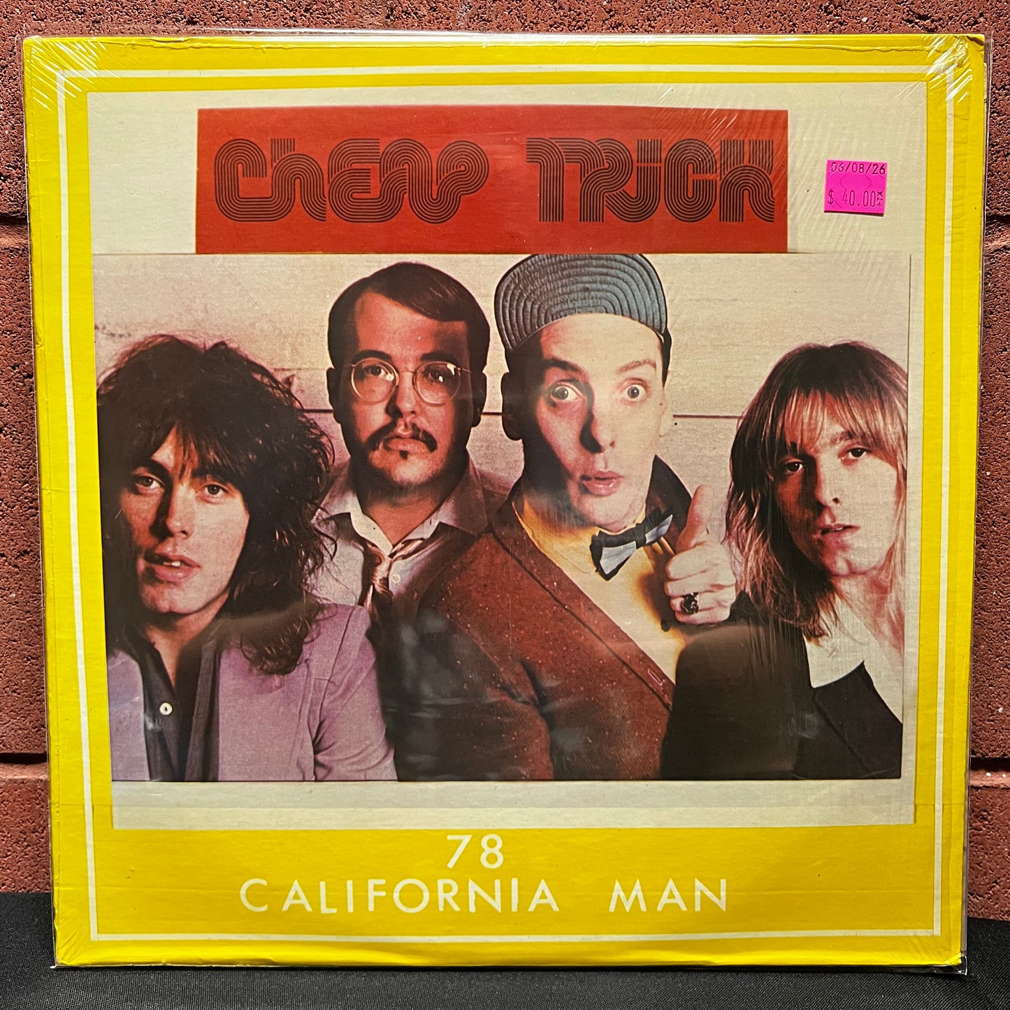 Used Vinyl: Cheap Trick "78 California Man" 2xLP (1978 German Issue In Shrink!)