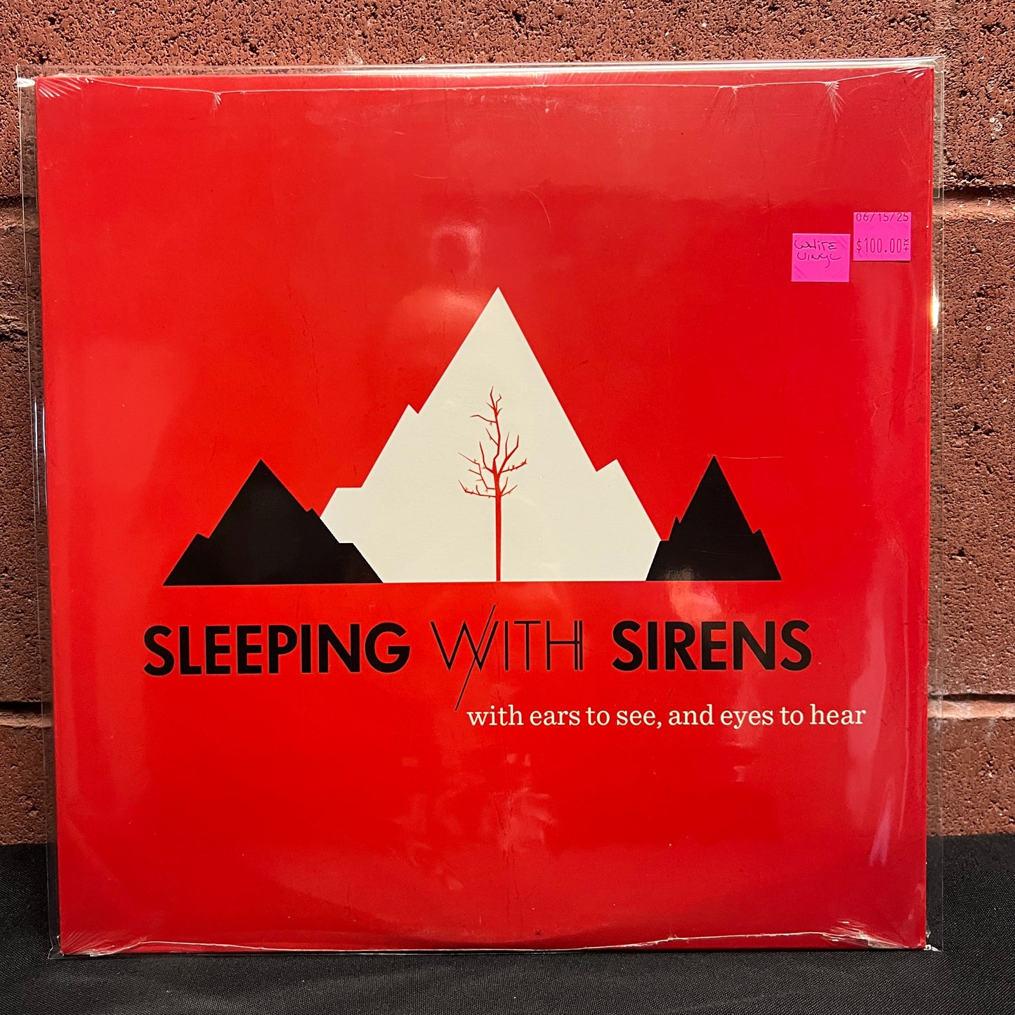Used Vinyl: Sleeping With Sirens "With Ears To See, And Eyes To Hear" LP (White Vinyl)