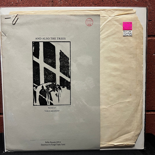Used Vinyl: And Also The Trees "Virus Meadow" LP (1985 UK Test Press w/Promo Pack)