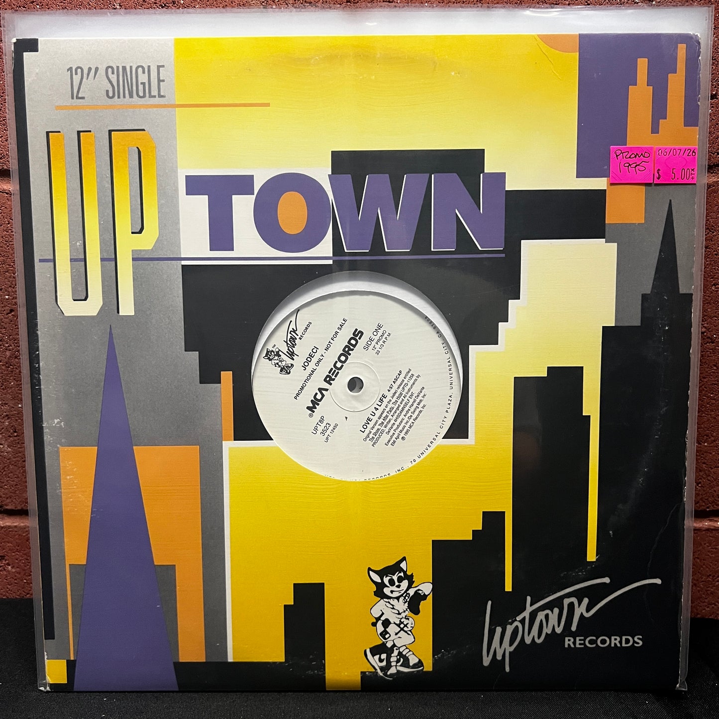 Used Vinyl: Jodeci "Love U 4 Life" 12" (1995 Promo Press)