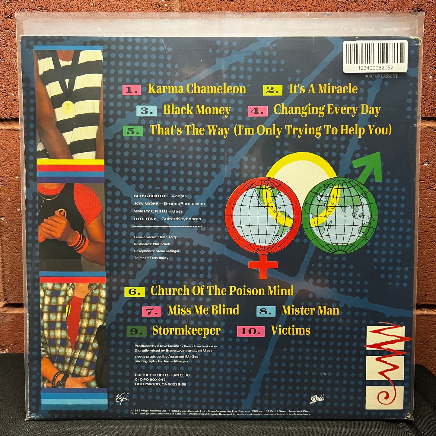 Used Vinyl: Culture Club "Colour By Numbers" LP (80's pressing, black labels)