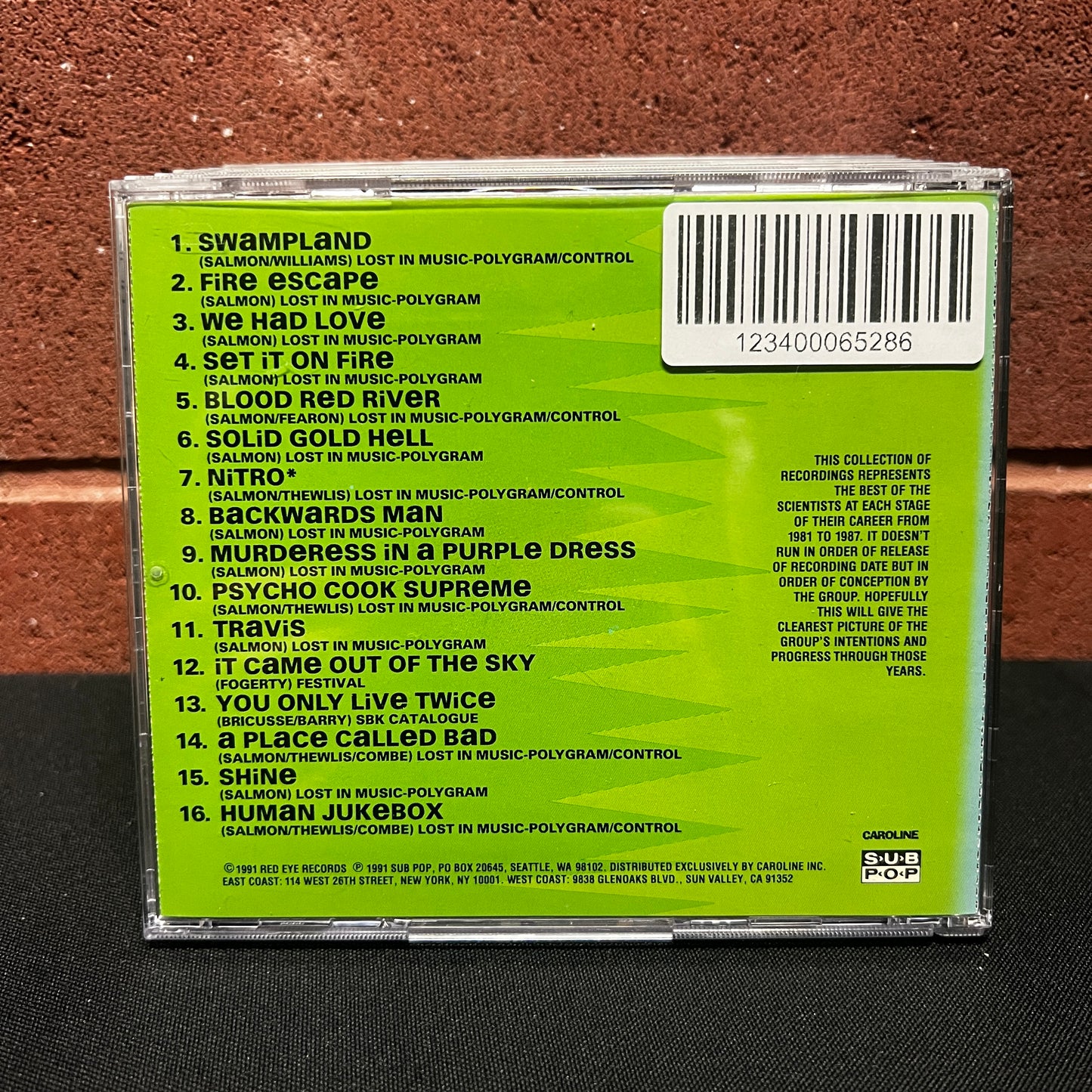 Used CD: The Scientists "Absolute" CD