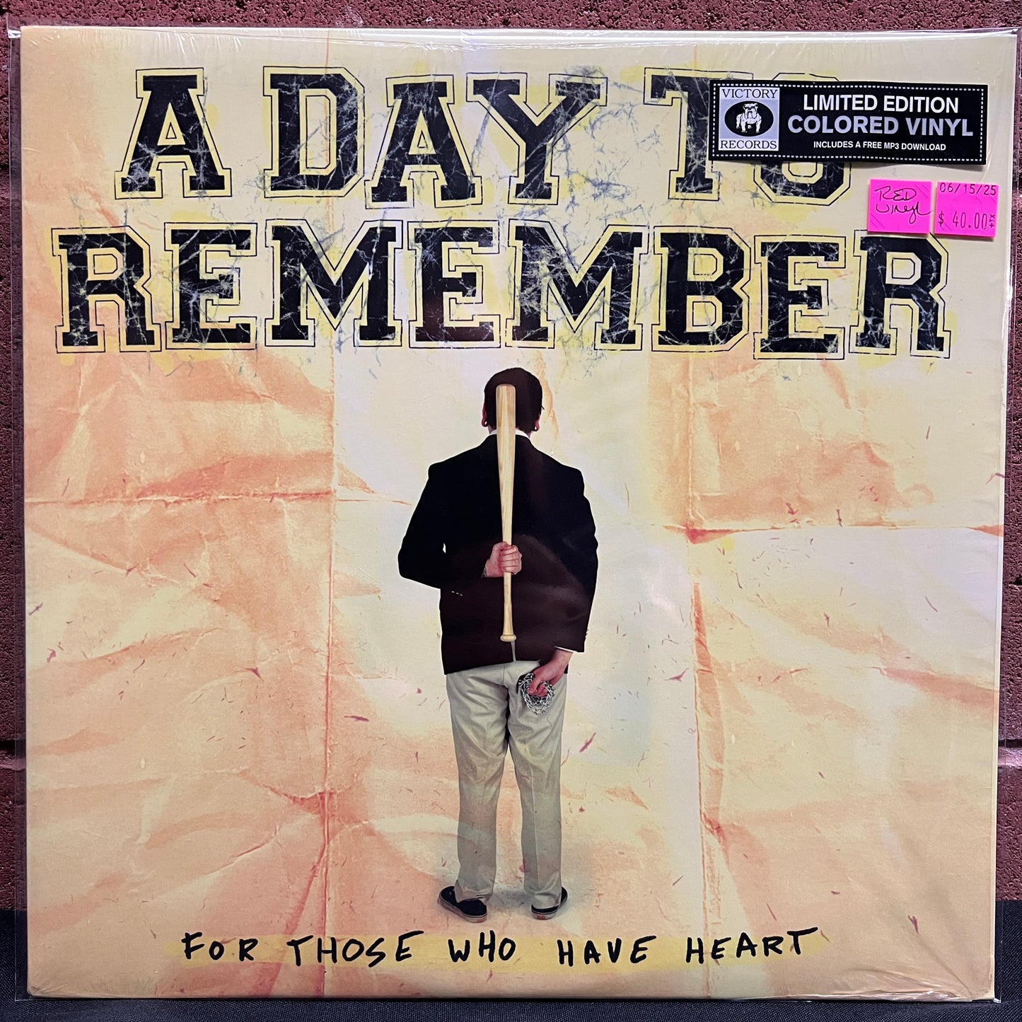 Used Vinyl: A Day To Remember" "For Those Who Have Heart" LP (Red Vinyl)