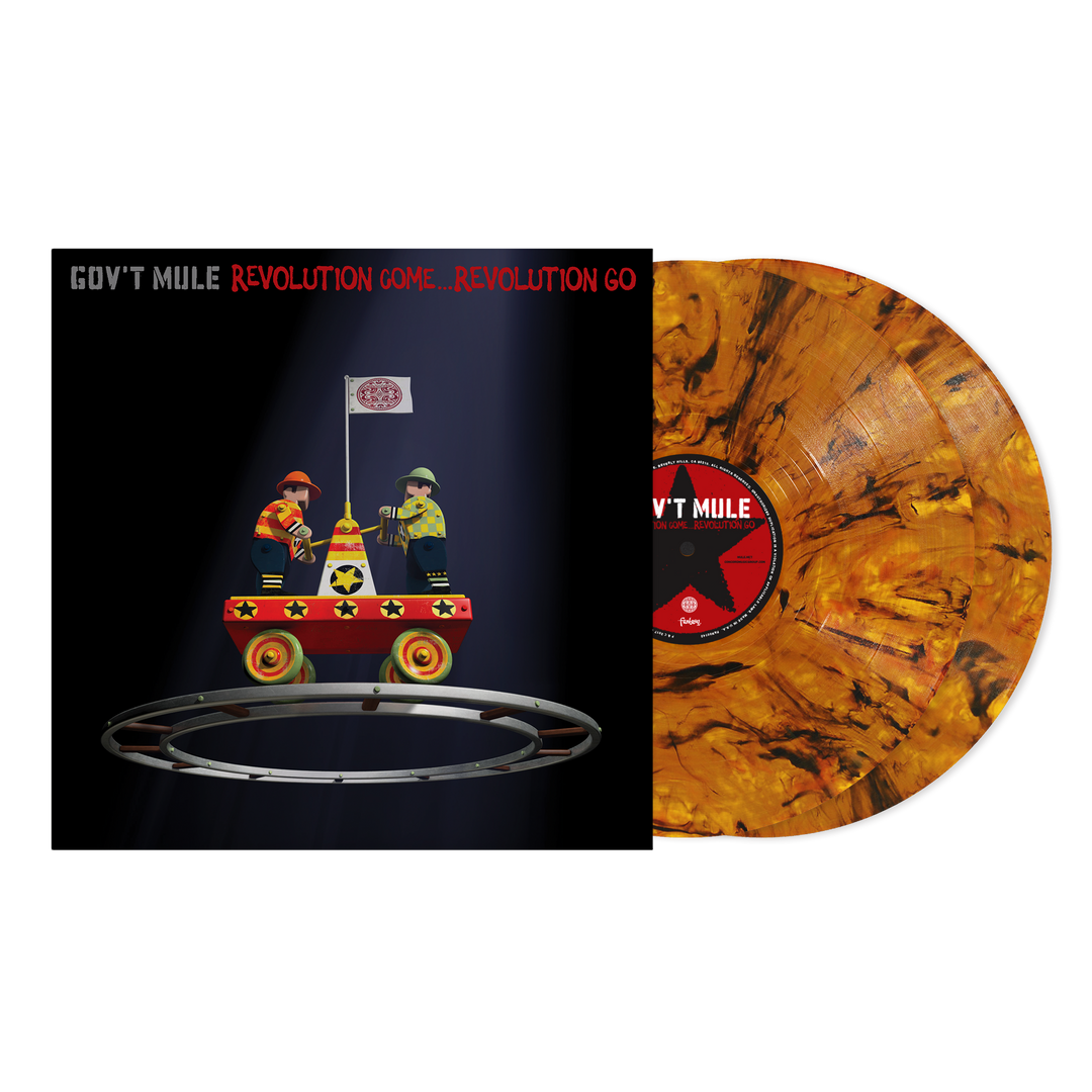 Gov't Mule "Revolution Come... Revolution Go" 2xLP (Tiger's Eye Color Vinyl)