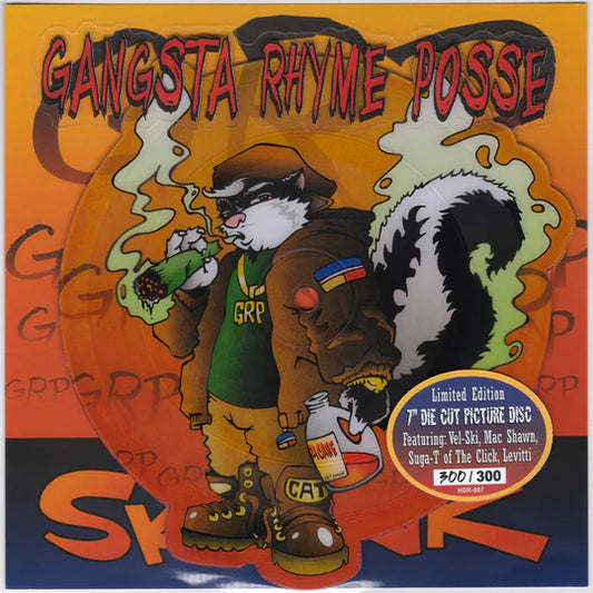 Gangsta Rhyme Posse "Skunk" 7" (Die Cut Picture Disc)