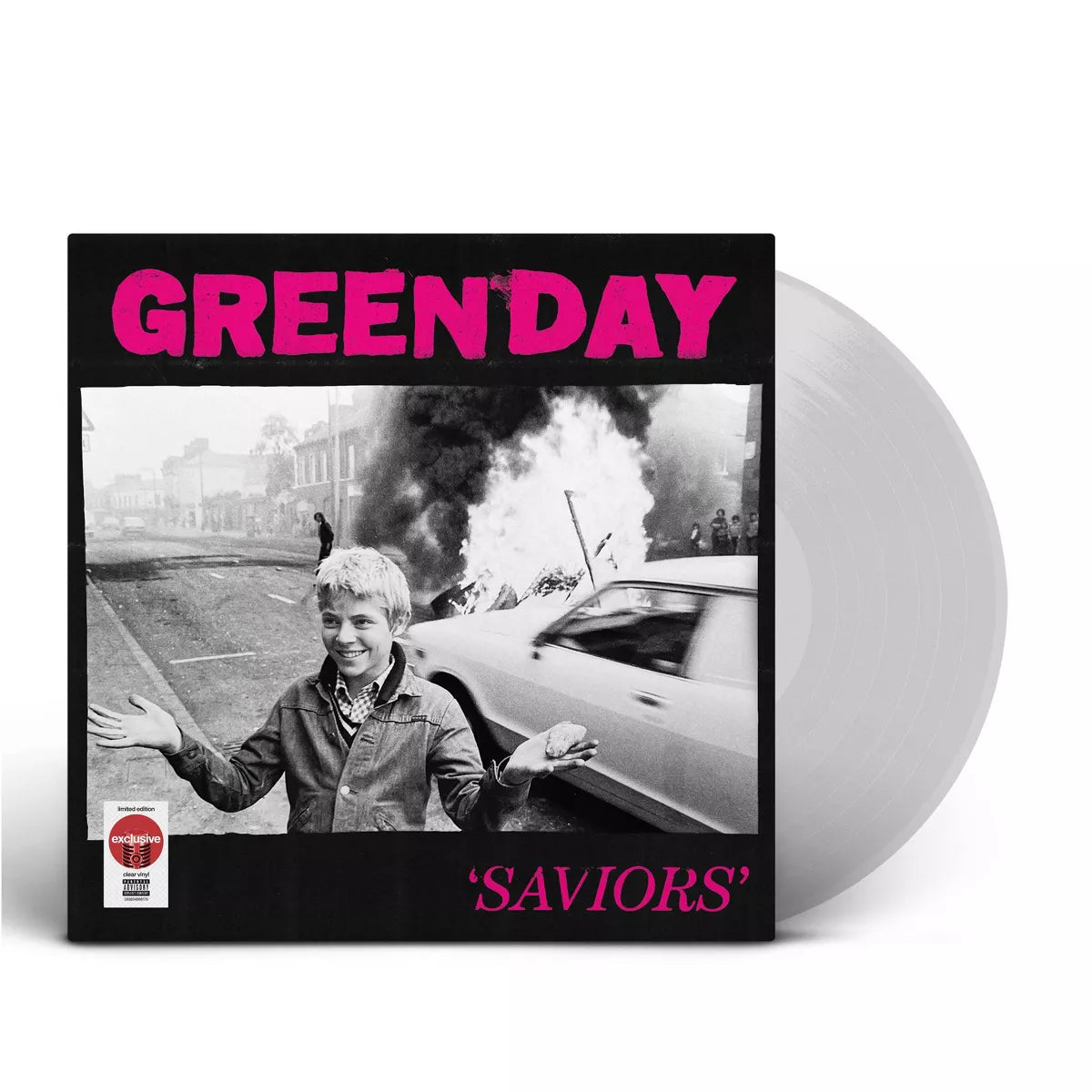 Green Day "Saviors" LP (Clear Vinyl)