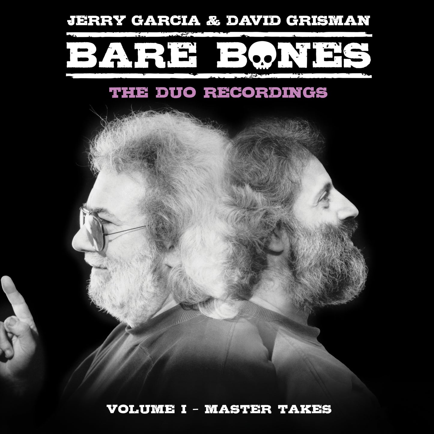 PRE-ORDER: Jerry Garcia & David Grisman "Bare Bones: Volume I - Master Takes" 2xLP (Indie Exclusive Purple Blast Vinyl)