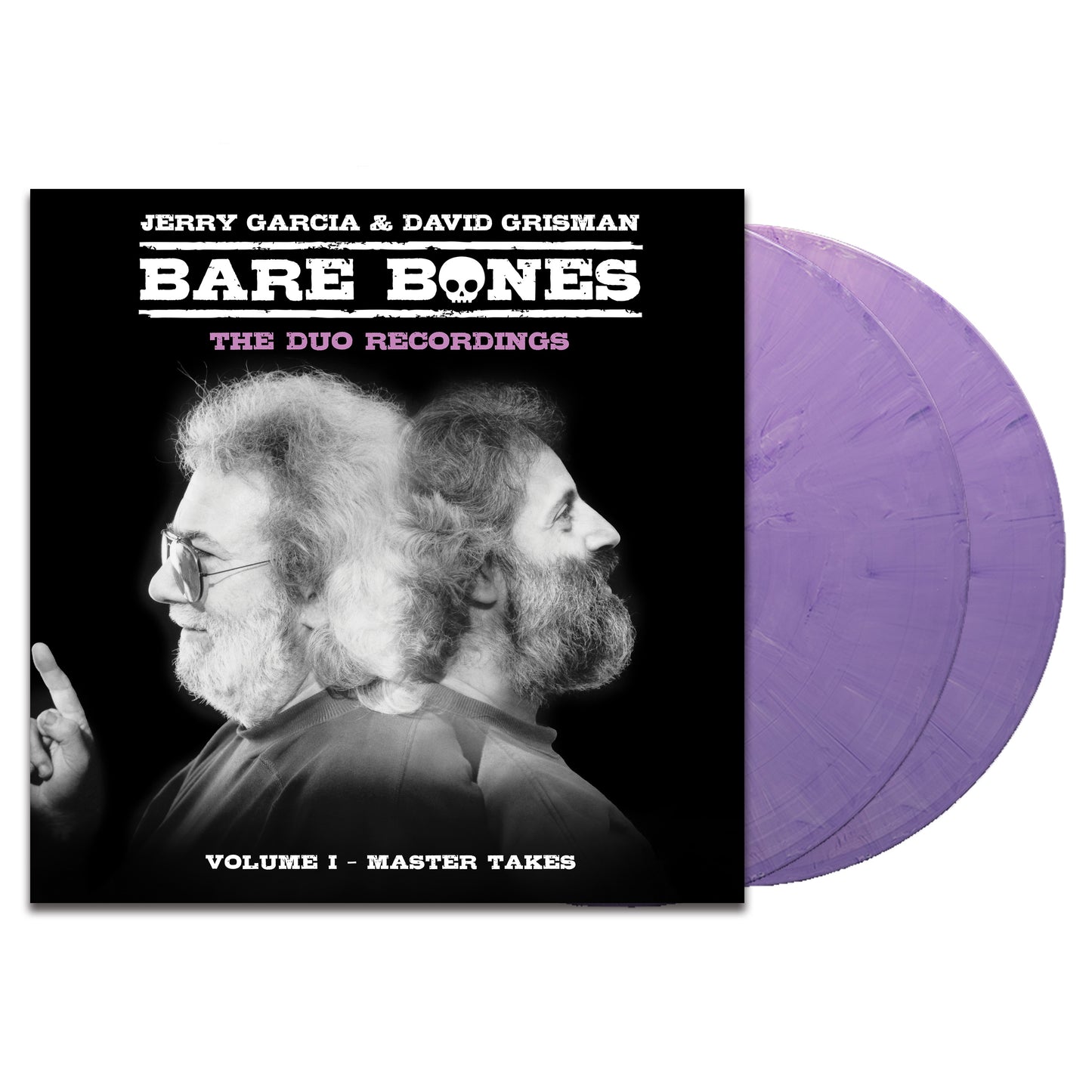 PRE-ORDER: Jerry Garcia & David Grisman "Bare Bones: Volume I - Master Takes" 2xLP (Indie Exclusive Purple Blast Vinyl)