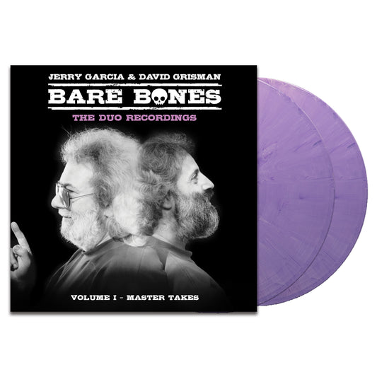 PRE-ORDER: Jerry Garcia & David Grisman "Bare Bones: Volume I - Master Takes" 2xLP (Indie Exclusive Purple Blast Vinyl)