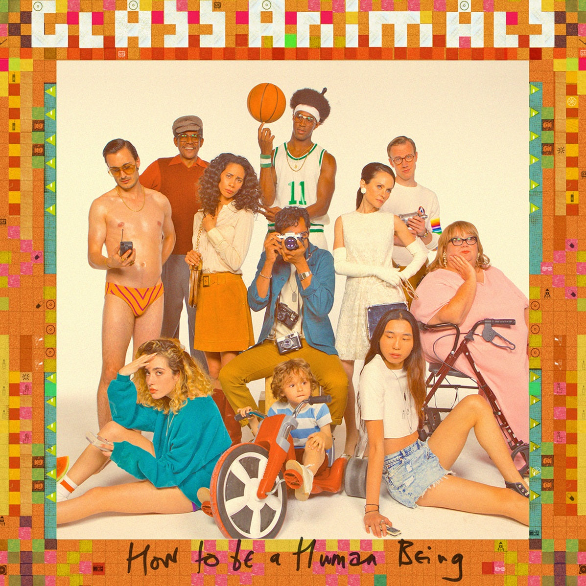 Glass Animals "How To Be A Human Being" Indie Exclusive LP (Zoetrope Picture Disc)