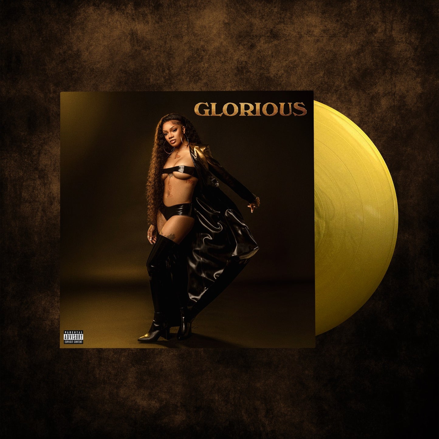 PRE-ORDER: GloRilla "GLORIOUS" LP (Gold Vinyl)