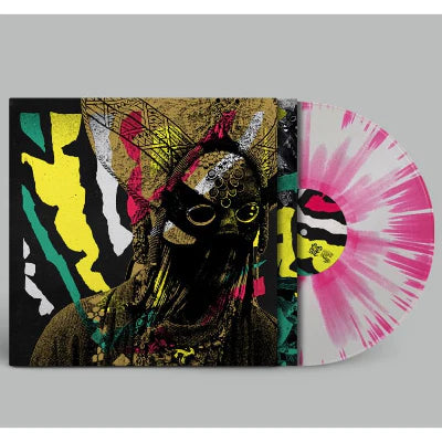 Goat S/T LP (Frosted Clear, Magenta Splatter)