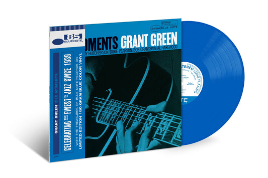 Grant Green "Idle Moments" LP (Blue Vinyl)